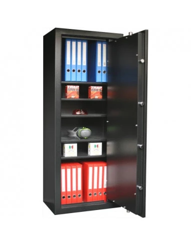 armoire-de-securite-Armoire Forte Infac 5 Étagères Amovibles C20SE - Grand Modéle Serrure Electronique-1