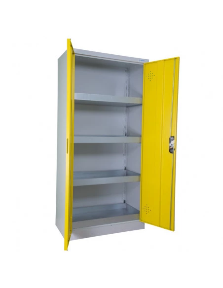 armoire-produits-chimique_Armoire De Sécurité Haute 2 Portes Jaunes - AZ300_thumbnail_8