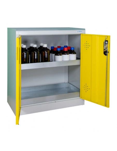 armoire-produits-chimique_Armoire De Sécurité Comptoir 2 Portes Jaunes - AZ110_thumbnail_1