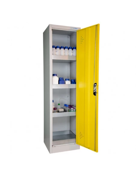 armoire-produits-chimique_Armoire De Sécurité Haute 1 Porte Jaune - AZ150_thumbnail_3