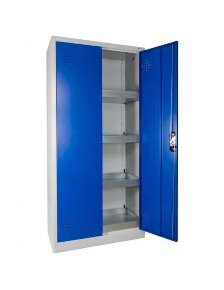 armoire-produits-chimique_Armoire De Sécurité Haute 2 Portes Bleues - AZ300B_thumbnail_8