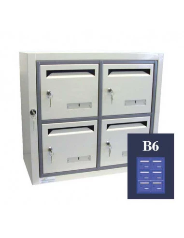 boites-aux-lettres-interieures-Boite Aux Lettres Gamma 31 Module B6 Ouverture Ptt-1