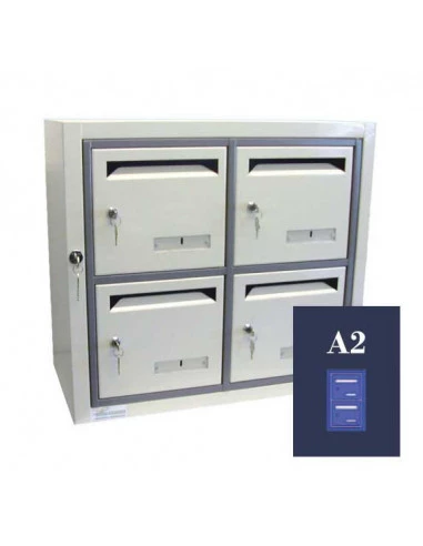 boites-aux-lettres-interieures-Boite Aux Lettres Gamma 34 Module A2 Ouverture Ptt-1