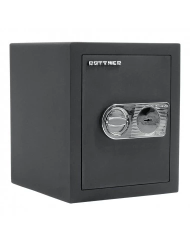 coffre-certifie-pour-tabac-Coffre Fort Rottner Toscana 50 Db Silvergrey Serrure À Clé-1